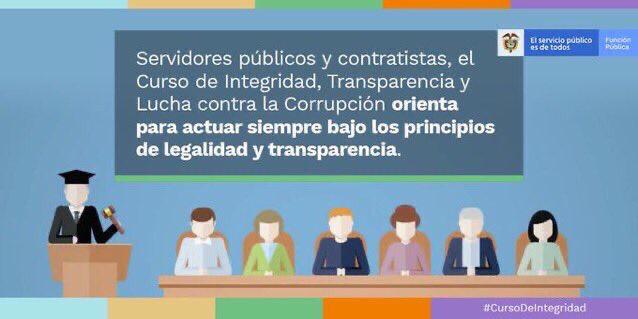 Curso Virtual De Integridad Transparencia Y Lucha Contra La Corrupci N