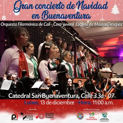 Gran concierto de navidad en Buenaventura 