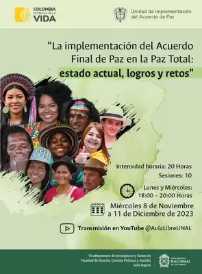 Curso: La implementación del Acuerdo Final de Paz en la Paz Total