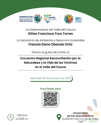 ENCUENTRO REGIONAL RECONCILIACION POR LA NATURALEZA Y LA VIDA DE LAS VICTIMAS EN EL VALLE DEL CAUCA