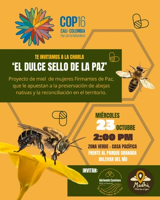 Charla "El dulce sello de la Paz"