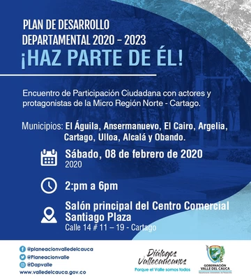 Encuentro de Participación Ciudadana-Microrregión Norte Cartago