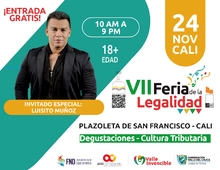 Invitación, séptima versión de la Feria de la Legalidad 2023