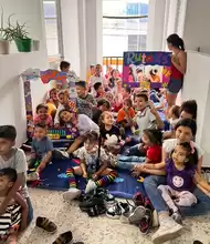 Celebramos  el Día de la niñez con los hijos de las mujeres que se capacitan en la CAME,