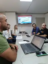 Recibimos al colectivo Hombres Diversos de Cali. En este encuentro, socializamos la oferta institucional de la Secretaría