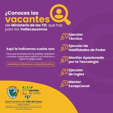 Vacantes Ministerio de las TIC