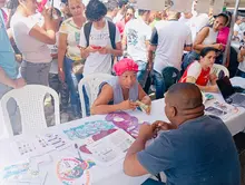 Participamos en la Feria de Servicios de Buenaventura, organizada por el Ministerio del Interior, presentando nuestra oferta institucional para mujeres y la población LGBTI.