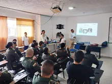 Capacitación en atención y lenguaje inclusivo para Policía Nacional en Sevilla, en alianza con enlace municipal LGBTI.