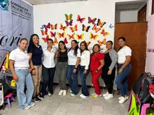 Realizamos el taller Liberando la Mariposa en el Hospital San Rafael de El Cerrito, para apoyar a mujeres y jóvenes víctimas de violencia de género..