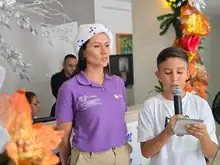 Día de reflexión y oración en la Casa de Mujeres Empoderadas, en el marco de la novena de aguinaldos de la Gobernación del Valle