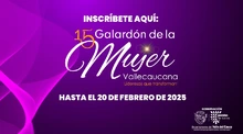 Convocatoria Galardón de la Mujer Vallecaucana 2025