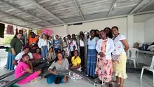 100 familias de Buenaventura impulsarán sus emprendimientos con donación de material textil.