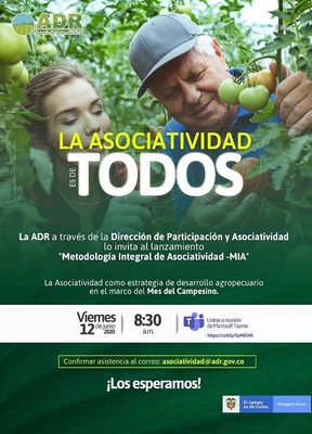 La asociatividad es de todos - Lanzamiento y aplicación de la Metodología Integral de Asociatividad – MIA