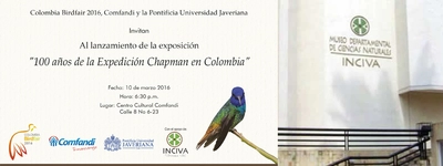 Las aves del Museo de Ciencias Naturales estarán en Colombia Birdfair.