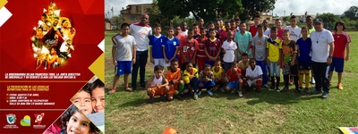 Gobernadora recibirá este martes a niños y jóvenes que dan apertura a las Escuelas Deportivas para la Paz