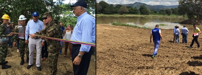 Parte de tranquilidad en recuperación de la Laguna de Sonso entregó la Gobernadora del Valle