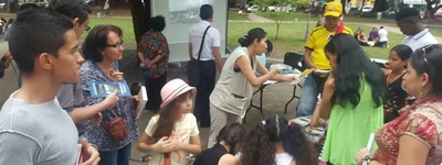 Lectura, teatro y libros se tomaron el Parque del Perro en la primera jornada de Bibliovalle Te Lee