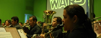 StarWars, en el concierto de la Banda Departamental del Valle