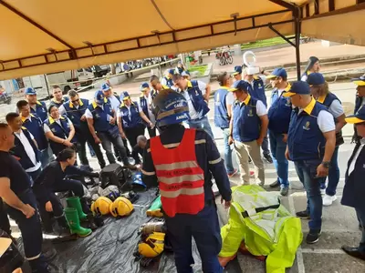 Capacitan a coordinadores locales de gestión del  riesgo frente a emergencias por derrame químico