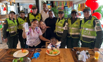 Con campaña Policía y Gestora Social del Valle cumplieron  sueño de ser chef a niño con piel de mariposa