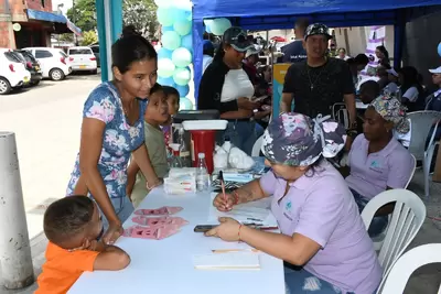 Gobernación inició Jornada de Servicios en beneficio de los habitantes de Juanchito y Candelaria