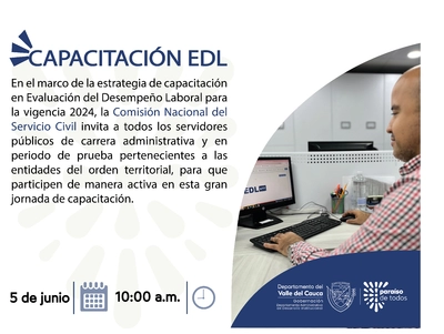 Capacitación virtual evaluación del desempeño – Sistema Tipo EDL