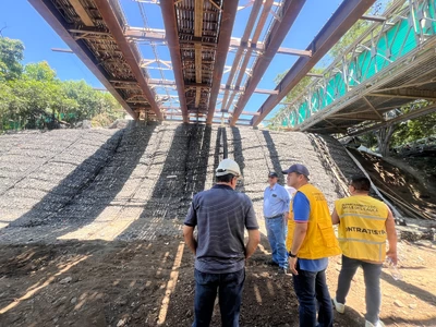 Obras del Puente de La Unión entran en recta final y servirán para mejorar la conectividad con Risaralda