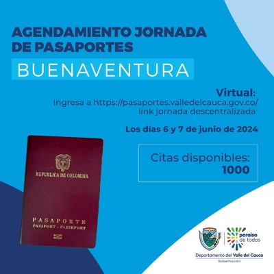 Este 6 y 7 de junio bonaverenses podrán agendar su cita para jornada descentralizada de pasaportes