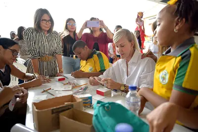 En medio de música, baile, magia, artes plásticas se llevó a cabo el lanzamiento de  ‘Escuelas Culturales Vallecaucanas’