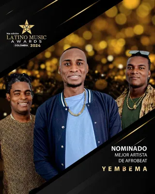 El Grupo Yembemá, nominado como Mejor Artista Afro Beat en los Latino Music Awards 2024