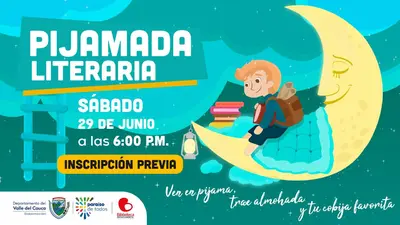 Este sábado los niños gozarán de una ‘Pijamada Literaria’, en la Biblioteca Departamental