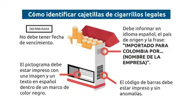 Tenga cuidado y denuncie los cigarrillos de contrabando que se están comercializando en el Valle