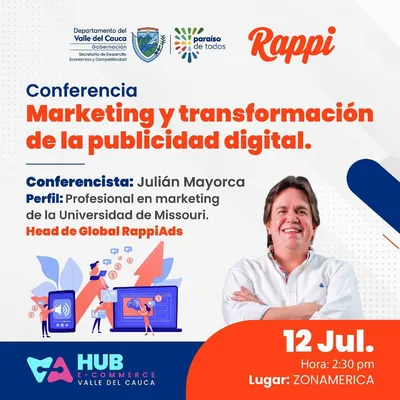 Aprenda de Marketing digital y Publicidad con Julián Mayorca, uno de los ‘duros’ de Rappi