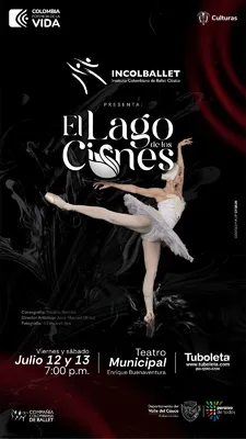 Incolballet estrena ‘El Lago de los Cines’ este 12 y 13 de julio