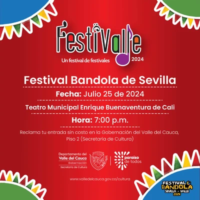 Con Festivalle llega a Cali el Festival Festival Bandola de Sevilla 2024