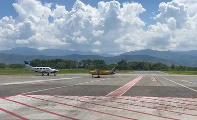 Gobierno del Valle fortalecerá capacidad operativa del aeropuerto de Santa Ana, invertirá $2.800 millones