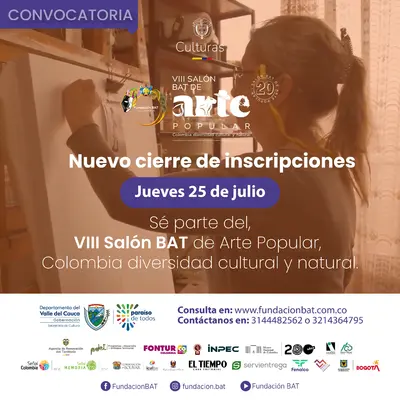 Se extiende la fecha para participar en el VIII Salón BAT de Arte Popular