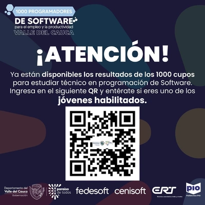 ¡CONOCE LOS RESULTADOS DE LA CONVOCATORIA DE LOS 1000 PROGRAMADORES!