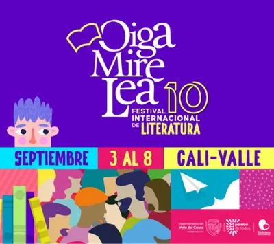 Mañana inicia el X Festival Internacional Oiga Mire Lea, la gran fiesta literaria de los vallecaucanos