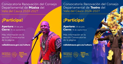 Se amplía plazo de inscripción para la conformación de los Consejos Departamentales de Música y Teatro