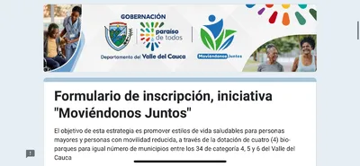 ¡Adultos mayores y población con discapacidad a ‘moverse’ para que su municipio gane un bioparque!