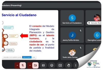 La Gobernación del Valle fortalece el Servicio al Ciudadano