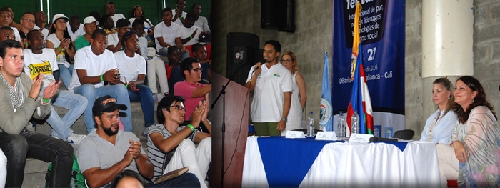 La convivencia y el respeto por los demás fueron ejemplos de paz desde Perú en el taller Por Nuestros Sueños