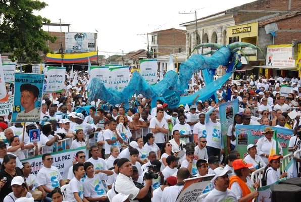 Los vallecaucanos acompañan desde sus  municipios la firma de los acuerdos de paz