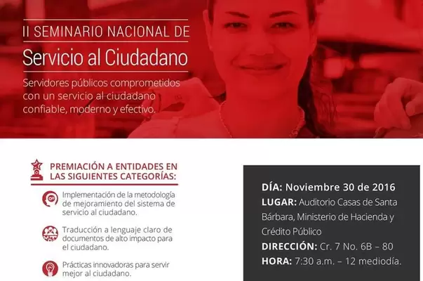 Destacan avance de la Gobernación del Valle en Seminario Nacional de Servicio al Ciudadano