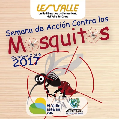 ‘Semana de acción contra los mosquitos’ para prevenir  riesgos de dengue, zika y chicunguña en el Valle