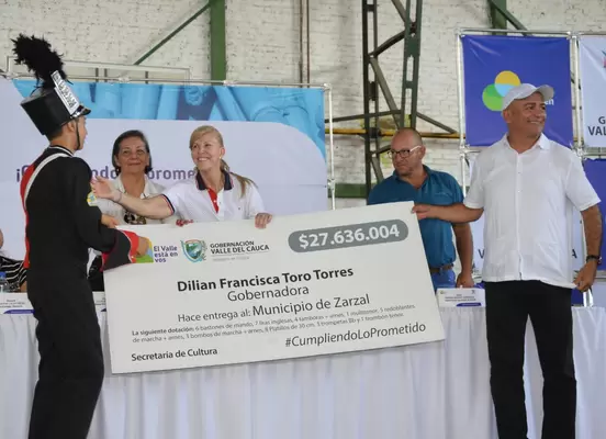 La salud y el deporte en Zarzal, dos sectores favorecidos con el programa “Cumpliendo lo prometido” de Dilian Francisca Toro