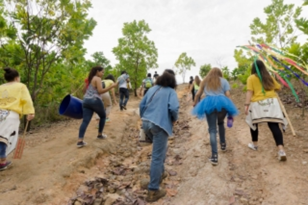 Con caminata ecológica al Cerro de La Bandera, Secretaría de Agricultura celebró el Día de la Tierra