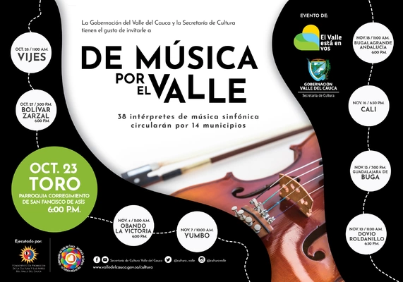 La música sinfónica recorre el Valle