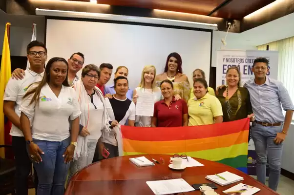 Órgano Consultivo Lgbti del Valle y Red de Paz reconocen la labor  de la Gobernadora para su visibilización y el apoyo permanente